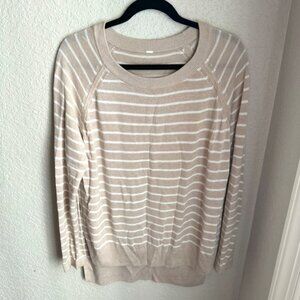 Lululemon Lightweight Striped Sweater